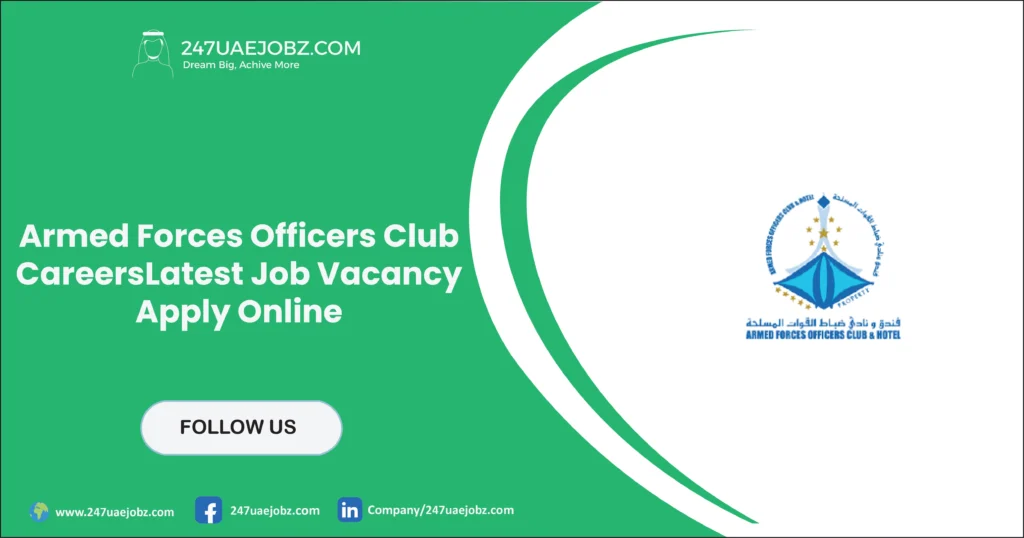 Armed Forces Officers Club Careers